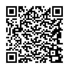 QR-код для номера телефона +19842692011