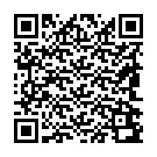 QR-код для номера телефона +19842692211