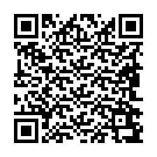 Código QR para número de telefone +19842697656