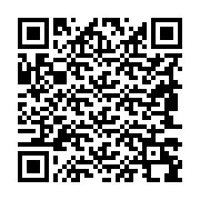 QR Code pour le numéro de téléphone +19843298084