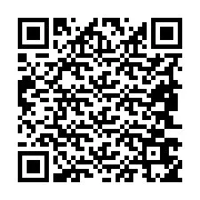 QR kód a telefonszámhoz +19843655373