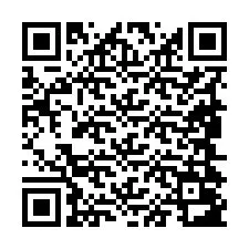 QR Code สำหรับหมายเลขโทรศัพท์ +19844083476