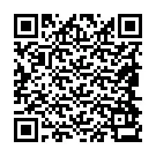 Código QR para número de telefone +19844933669