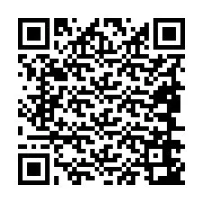 Código QR para número de telefone +19846643933