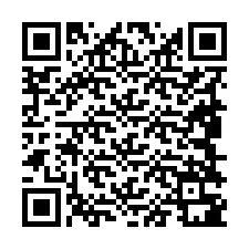 Codice QR per il numero di telefono +19848381632