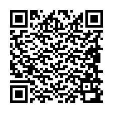 Codice QR per il numero di telefono +19849192776