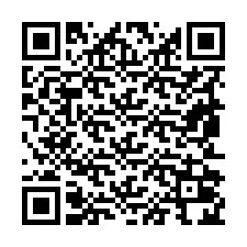 Código QR para número de telefone +19852024025