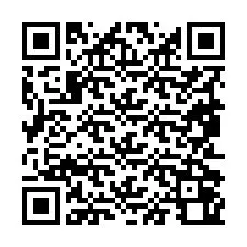 QR Code pour le numéro de téléphone +19852060272