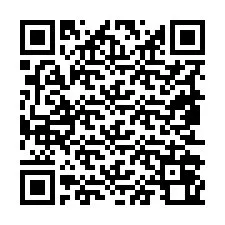 QR Code pour le numéro de téléphone +19852060898