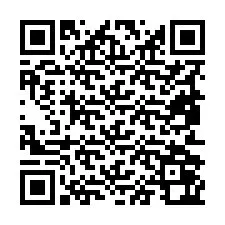 QR kód a telefonszámhoz +19852062313