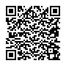 QR-koodi puhelinnumerolle +19852062343