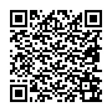 QR-code voor telefoonnummer +19852062543