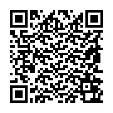 QR kód a telefonszámhoz +19852062575