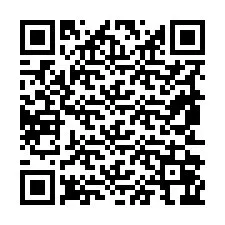 QR Code pour le numéro de téléphone +19852066031