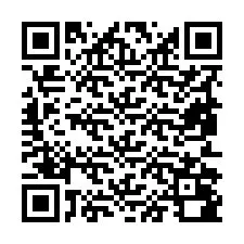 Código QR para número de telefone +19852080107