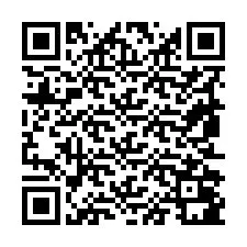 QR Code pour le numéro de téléphone +19852081191