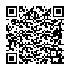 Código QR para número de teléfono +19852181477