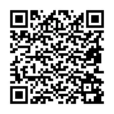 QR kód a telefonszámhoz +19852181707