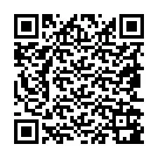 QR-koodi puhelinnumerolle +19852181828