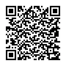 QR Code pour le numéro de téléphone +19852353144