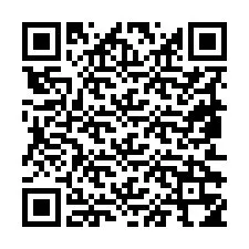 QR kód a telefonszámhoz +19852354218