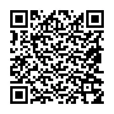 QR Code pour le numéro de téléphone +19852354379