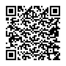 QR kód a telefonszámhoz +19852354987