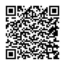 Código QR para número de telefone +19852358409