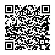 QR kód a telefonszámhoz +19852358528