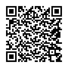 Kode QR untuk nomor Telepon +19852358639