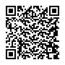 QR kód a telefonszámhoz +19852408560