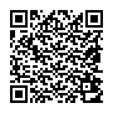 QR-code voor telefoonnummer +19852412599