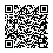 QR-код для номера телефона +19852420060