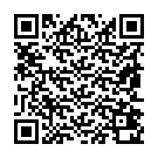 Código QR para número de telefone +19852420125