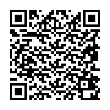 QR-код для номера телефона +19852420152