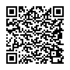 QR Code สำหรับหมายเลขโทรศัพท์ +19852420294