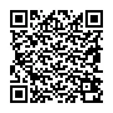 Kod QR dla numeru telefonu +19852420420