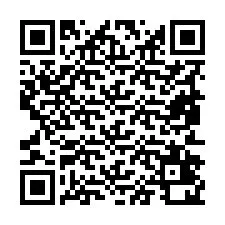 QR Code pour le numéro de téléphone +19852420517