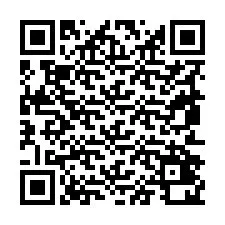 QR-код для номера телефона +19852420610