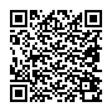 Codice QR per il numero di telefono +19852420633