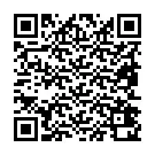 QR-koodi puhelinnumerolle +19852420923