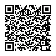 QR kód a telefonszámhoz +19852420926