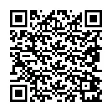Codice QR per il numero di telefono +19852421232