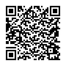 电话号码二维码 +19852421361