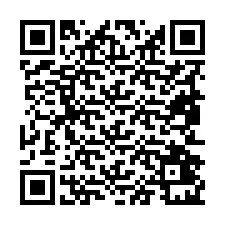 Código QR para número de telefone +19852421723