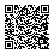 QR Code pour le numéro de téléphone +19852421782