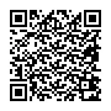 QR Code pour le numéro de téléphone +19852422063