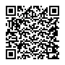 Código QR para número de teléfono +19852422278