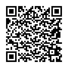 QR-код для номера телефона +19852429045