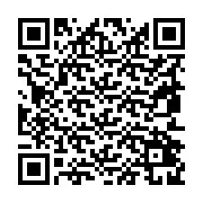 QR-koodi puhelinnumerolle +19852429600